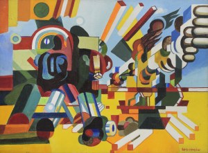 Lech OKOŁÓW (1933-2024), Technosfera,1980