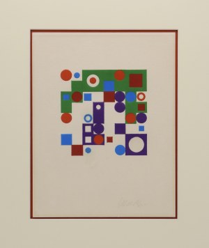 Victor VASARELY, Celona, 1984
