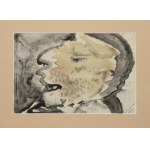 Józef SZAJNA (1922-2008), Z serii: Gęby i Maski, 2003