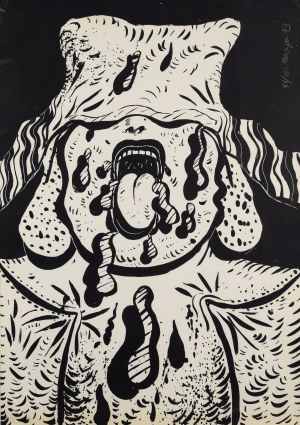 Pinchas BURSTEIN (Maryan) (1927 - 1977), Bez tytułu, 1973