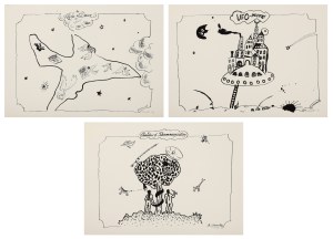 Andrzej CZECZOT (1933-2012), Zbiór 3 litografii, 1996