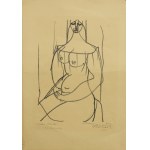 Stanisław DAWSKI (1905-1990), Poranek, z cyklu: Kobieta, 1955