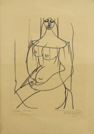 Stanisław DAWSKI (1905-1990), Poranek, z cyklu: Kobieta, 1955