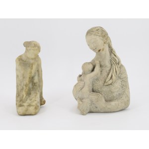 Danuta KWAPISZEWSKA (1922–1999), Motherhood and The Little Match Girl, 1997