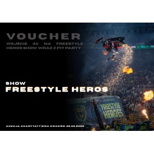 Zaproszenia 4x na Freestyle Heros Show plus pitparty