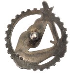 Second Polish Republic Armor Badge, W. Gontarczyk, Silver