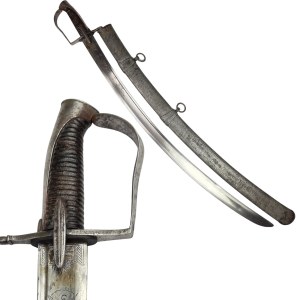 Szabla Huzarska, 3 Regiment, Austria, XVIII/XIX w.