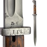 Second Polish Republic Bayonet Model 22, 4th Arsenal, Kraków, the so-called “Odwrotka”