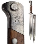 Second Polish Republic, Model 24 “Perkun” Bayonet, Vertical Model Marking on the Blade Head