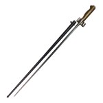 Second Polish Republic Bayonet Model 86/93 for the Lebel Rifle, with Polish Model Designation on the Hilt