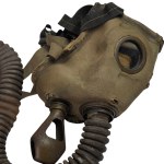 Second Polish Republic Model 32 Gas Mask with Bag, Tube, and Filter