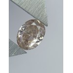 Natural Colored Diamond, 0.44 ct, Si1; Gross Price: approx. 29,500 PLN