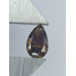 NATURAL COLORED DIAMOND 0.24 CT | CLARITY: P1 | CUT: TEARDROP Official Appraiser
