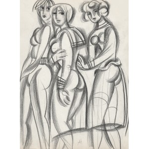 Adam Hoffmann, Le tre Grazie, anni '50