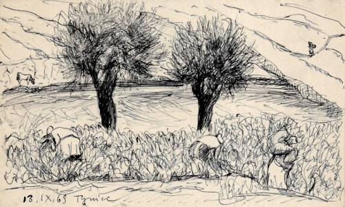 Ewa Kierska, Tyniec, 1969