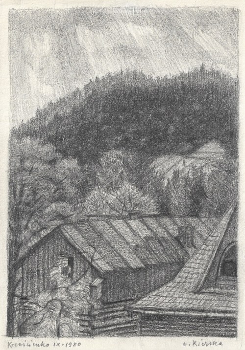 Ewa Kierska, Krościenko, 1980