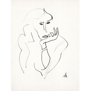 Adam Hoffmann, Portret kobiety, lata 60
