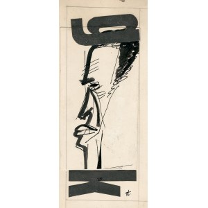 Tadeusz Łakomski, Karykatura Jonasza Sterna, l. 50.