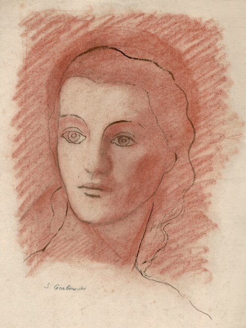 Stanisław Grabowski, Portret kobiety, lata 30.