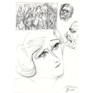 Adam Hoffmann, Szkice, 1980