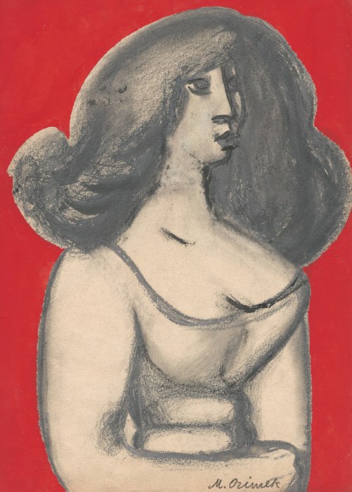 Marian Ozimek, Portret kobiety, lata 50.