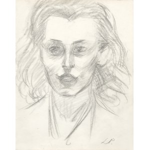 Ludwik Puget, Porträt einer Frau, 1930er Jahre.