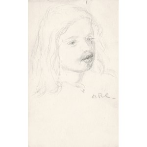 Hanna Rudzka-Cybis, Portrait of a Girl, 1930s