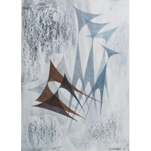 Zofia Żebrowska, Kompozycja, 1960