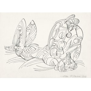 Adam Hoffmann, Na plaży, 1960