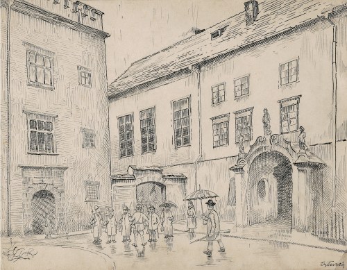 Franciszek Turek, Rysunek do książki Klemensa Bąkowskiego, 1925