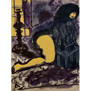 Marian Ozimek, Żółty akt, lata 50.