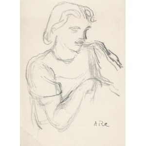 Hanna Rudzka-Cybis, Porträt einer Frau, 1930er Jahre.