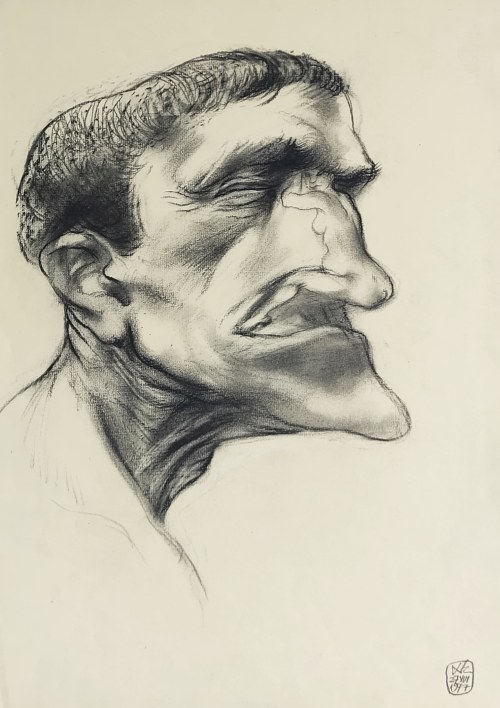 Adam Hoffmann, Portret Tadeusza Kantora, 1977