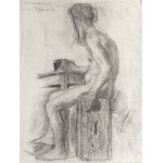 Zygmunt Dropauer, Male Nude, 1930s