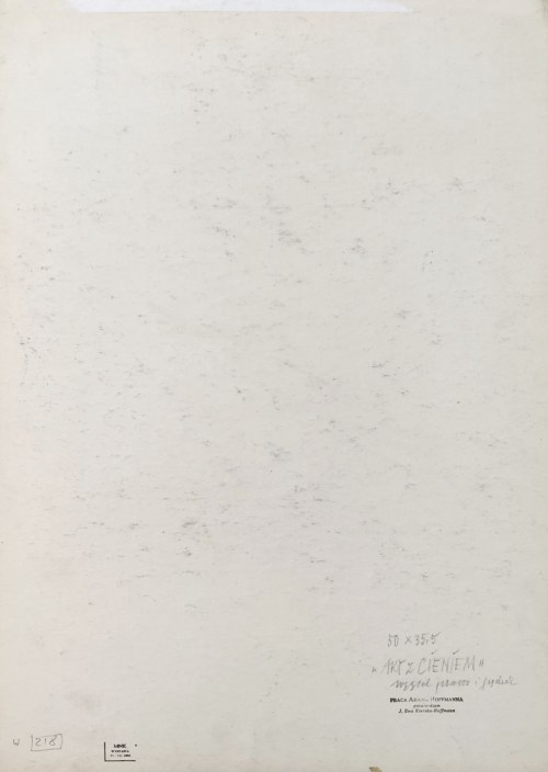 Adam Hoffmann, Akt z cieniem, 1967
