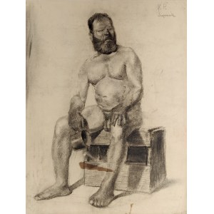 Wawrzyniec Żupnik, Male Nude, 1936–1939