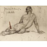 Wawrzyniec Żupnik, Male Nude, 1936–1939