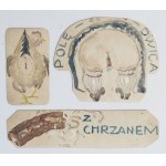 Kazimierz Sichulski, Ensemble d'œuvres pour le banquet organisé après la représentation de « Caligula », 1917