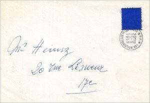 Yves Klein, Timbre bleu, 1959