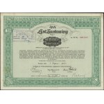 Poland, 4 1/2% mortgage bond for 1,000 zlotys, July 1, 1935, Poznań