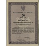 Republic of Poland (1918–1939), 5% bonds of the State Conversion Loan in denominations of 10 zlotych and 50 złotych, September 1, 1924, Warsaw