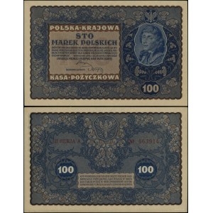 Polska, 100 marek polskich, 23.08.1919, IH-A