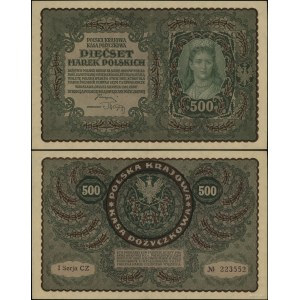 Polonia, 500 marchi polacchi, 23/08/1919, I-CZ