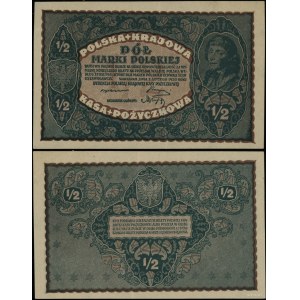 Polska, 1/2 marki polskiej, 7.02.1920