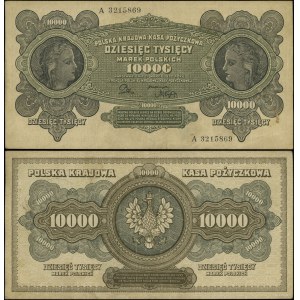 Poland, 10,000 Polish marks, March 11, 1922, A