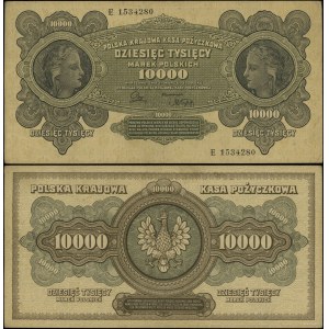 Polonia, 10.000 marchi polacchi, 11.03.1922, E