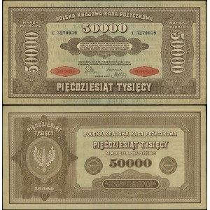 Polonia, 50.000 marchi polacchi, 10/10/1922, C