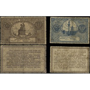 Poland, set of 2 single-use tickets, April 28, 1924