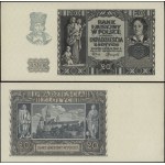 Poland, unfinished 20 zlotych note, March 1, 1940
