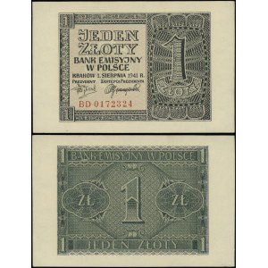 1 złoty, 1.08.1941, BD